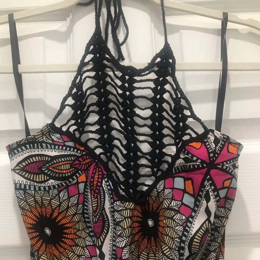 Multicolor Boho Maxi Dress